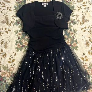 Gorgeous black kids dress